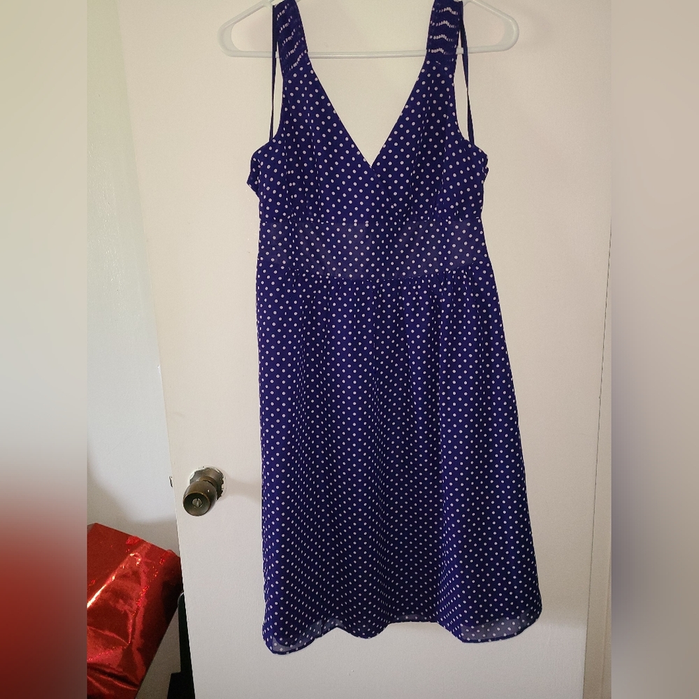 GAP retro fit and flare dress